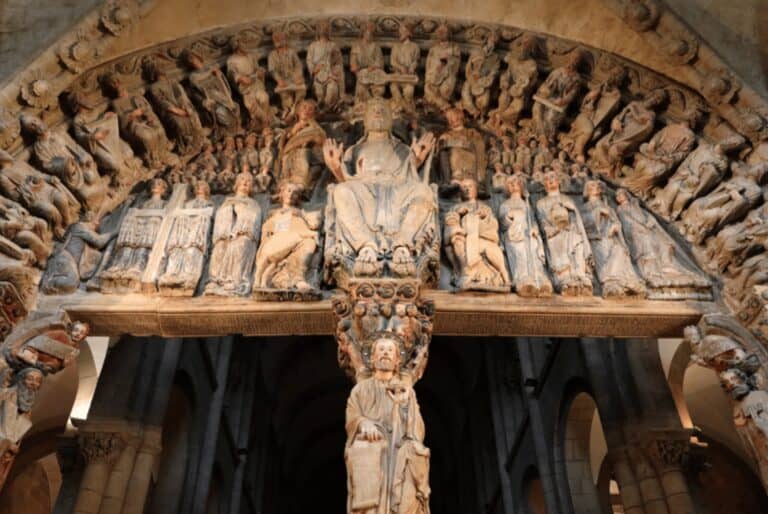 Visite de la cathédrale et Portique de la Gloire