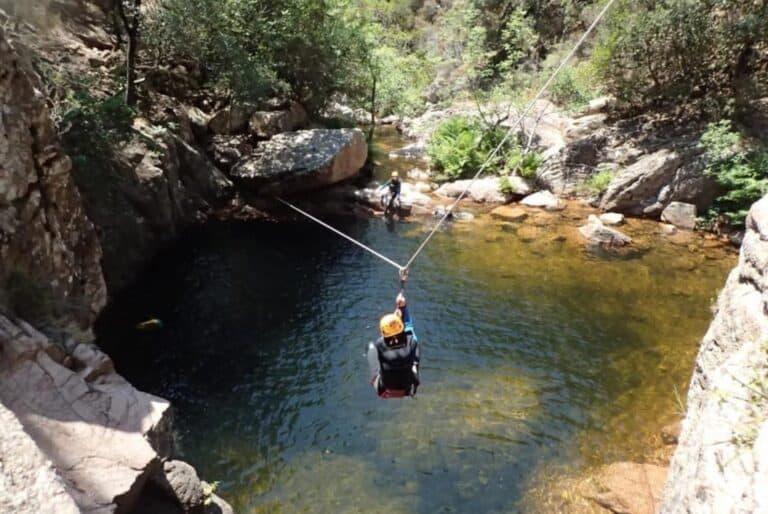 Canyoning à Baracci