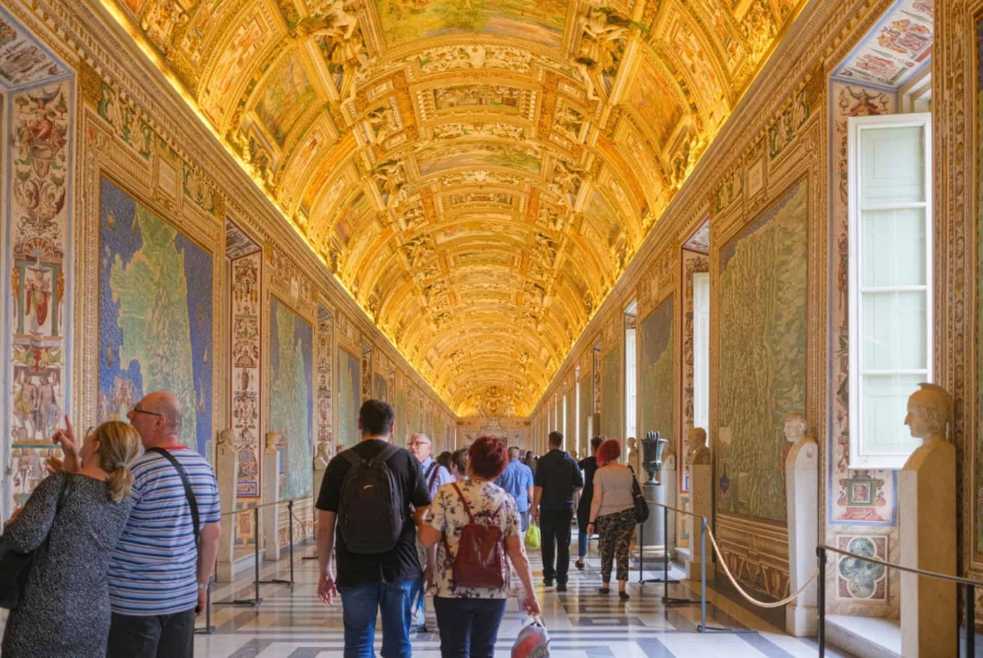 galerie des cartes vatican