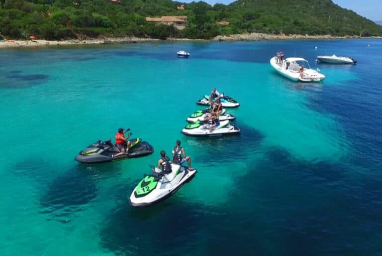 Jet ski dans le Golfe du Valinco