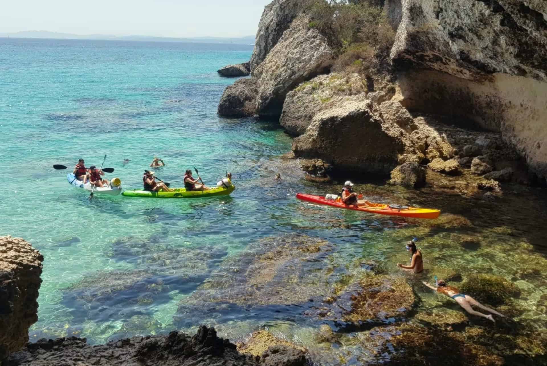 kayak en corse du sud