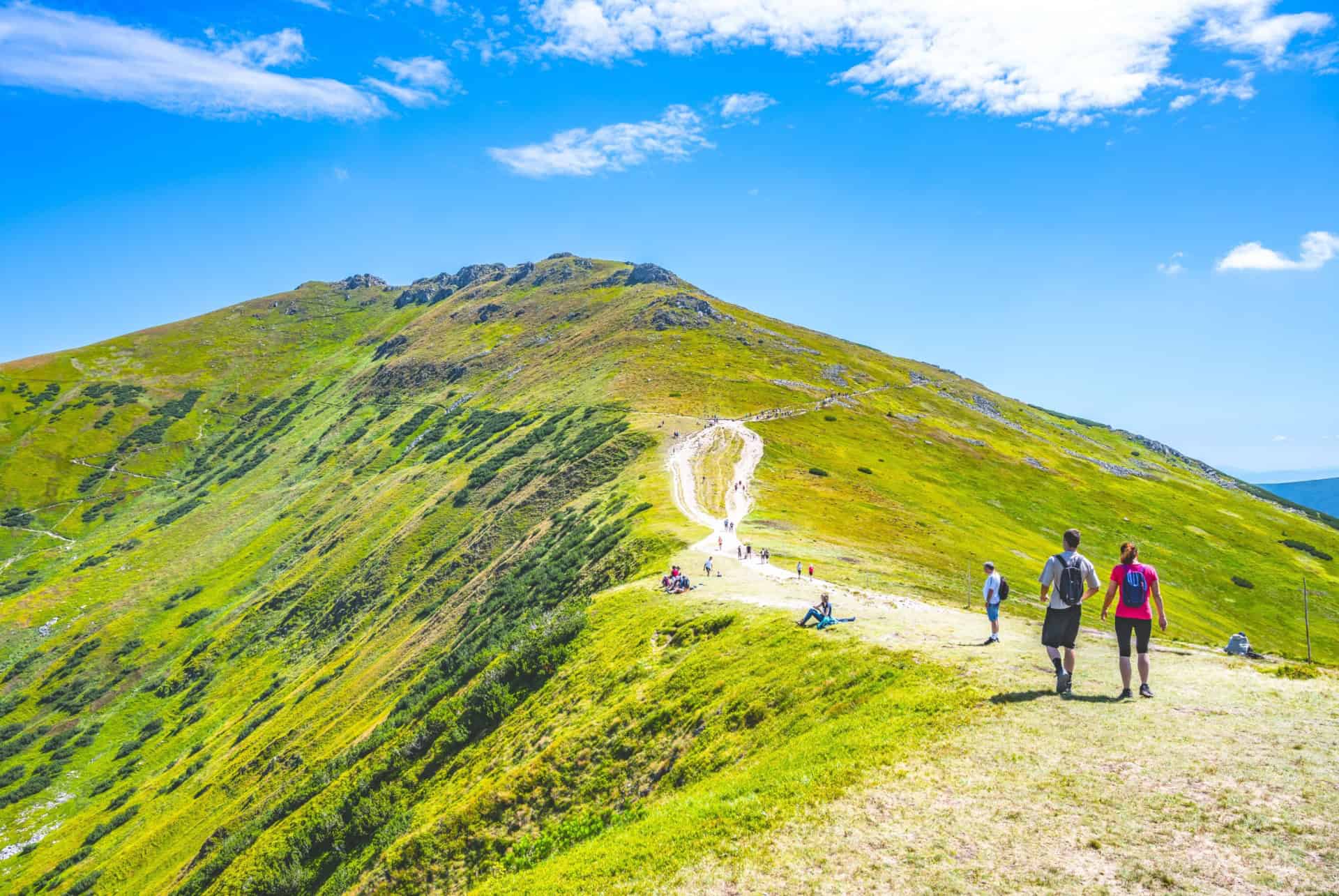 montagne dumbier randonnee slovaquie en ete