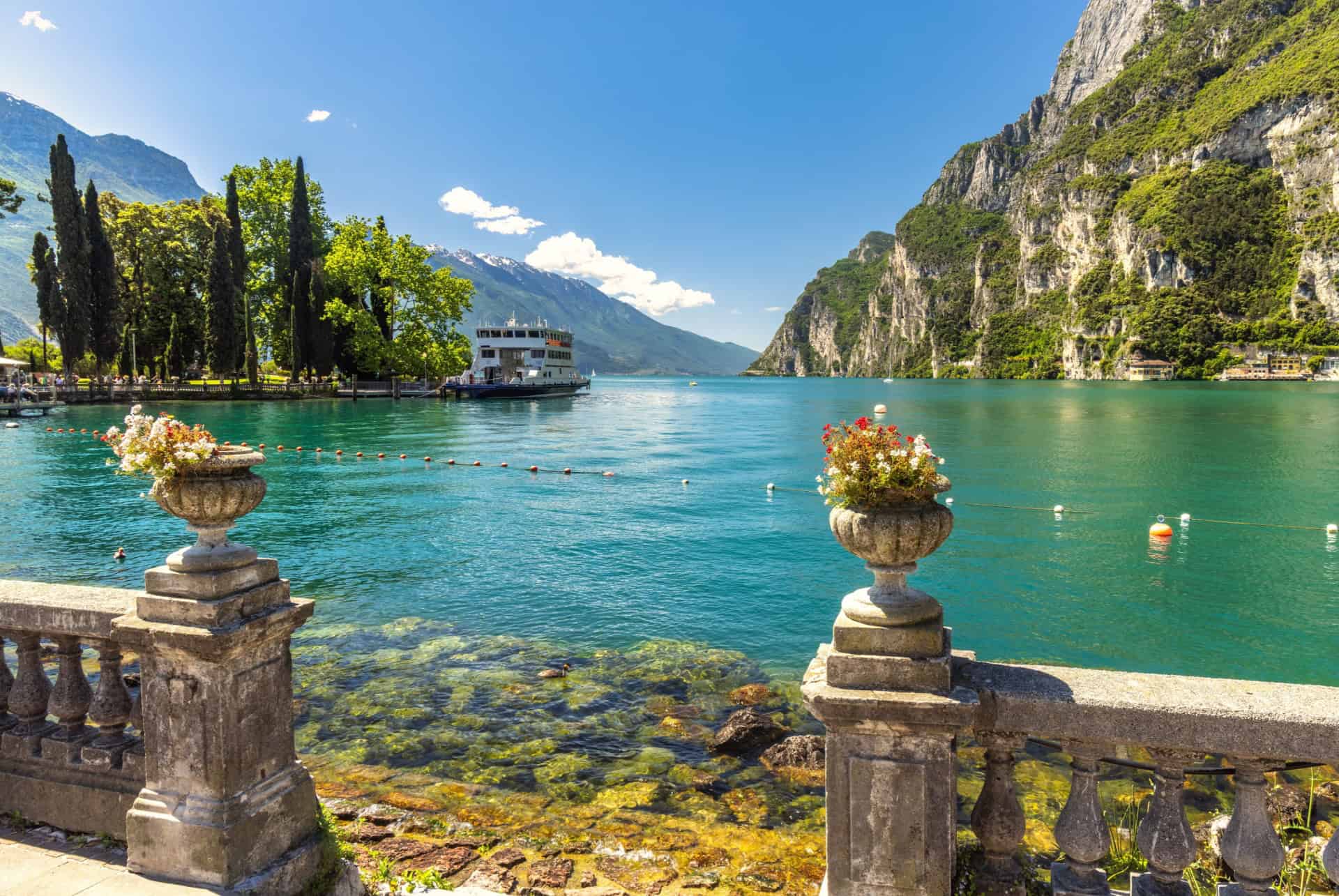 riva del garda front de mer