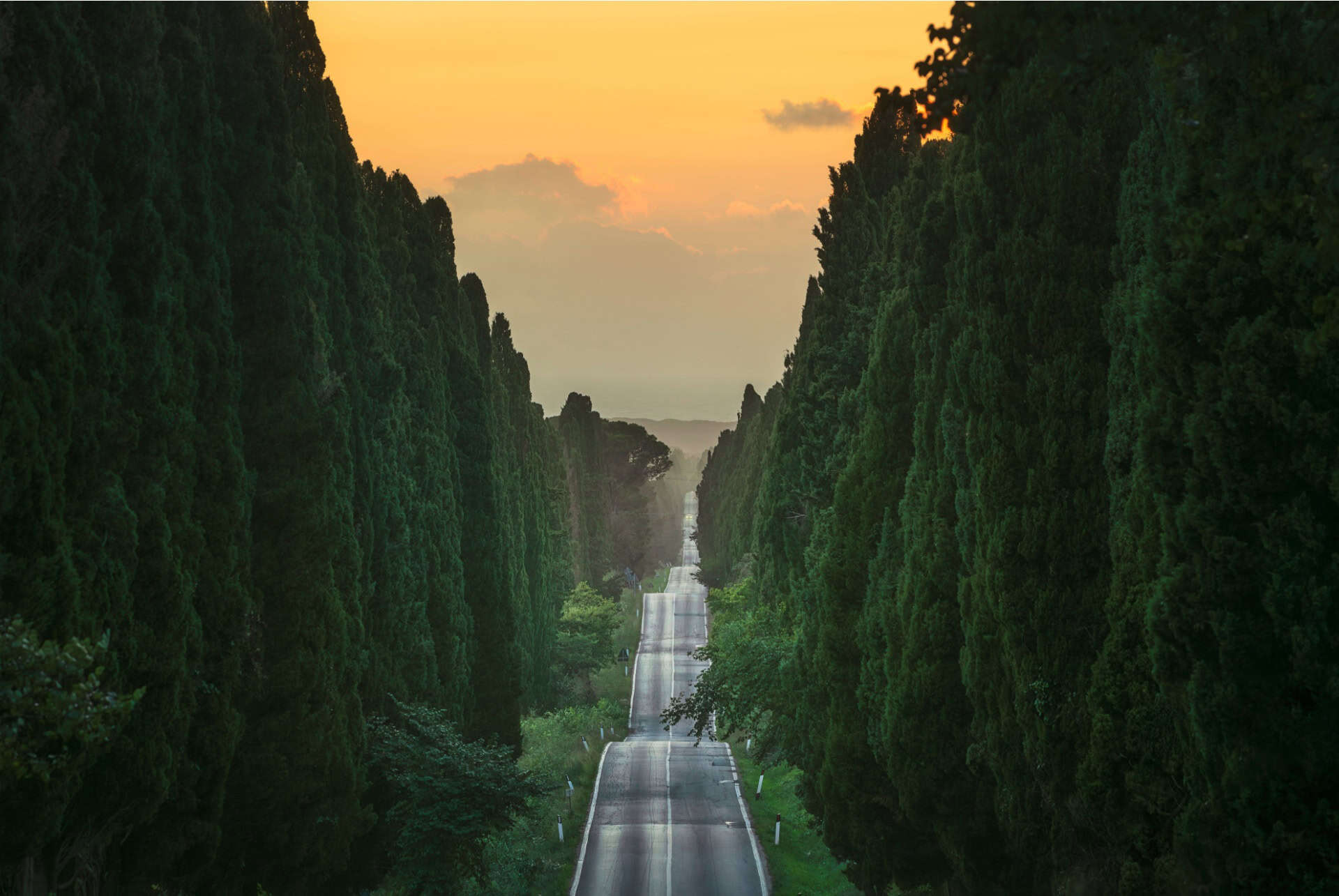 routes toscane