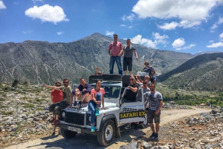 Safari sur le plateau de Lasithi