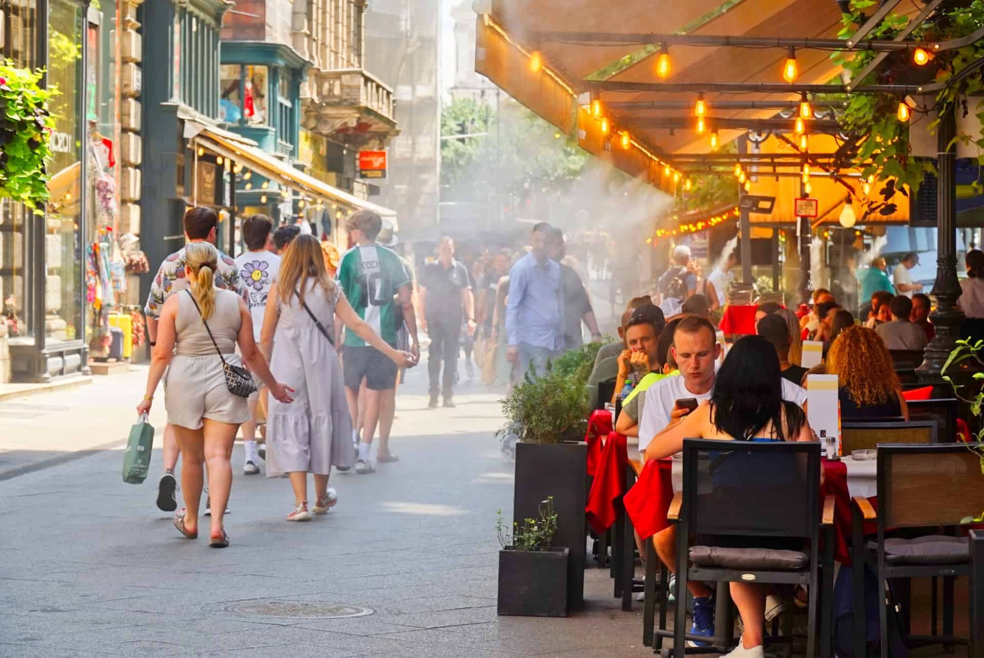 budapest en juillet affluence touristique