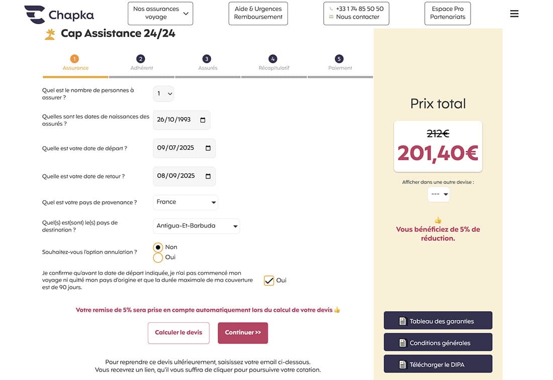 code promo chapka 2025