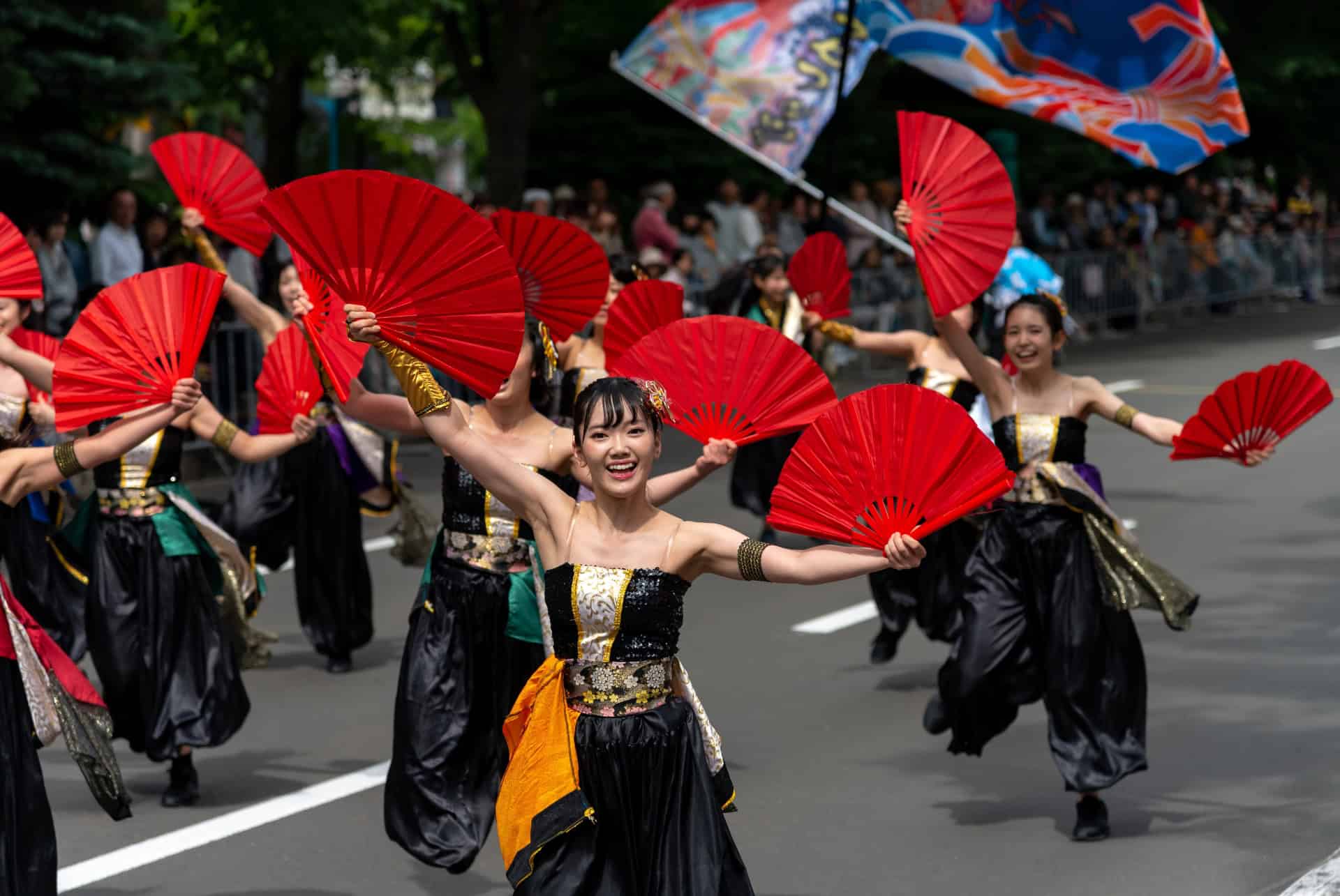 yosakoi soran a hokkaido au japon en juin