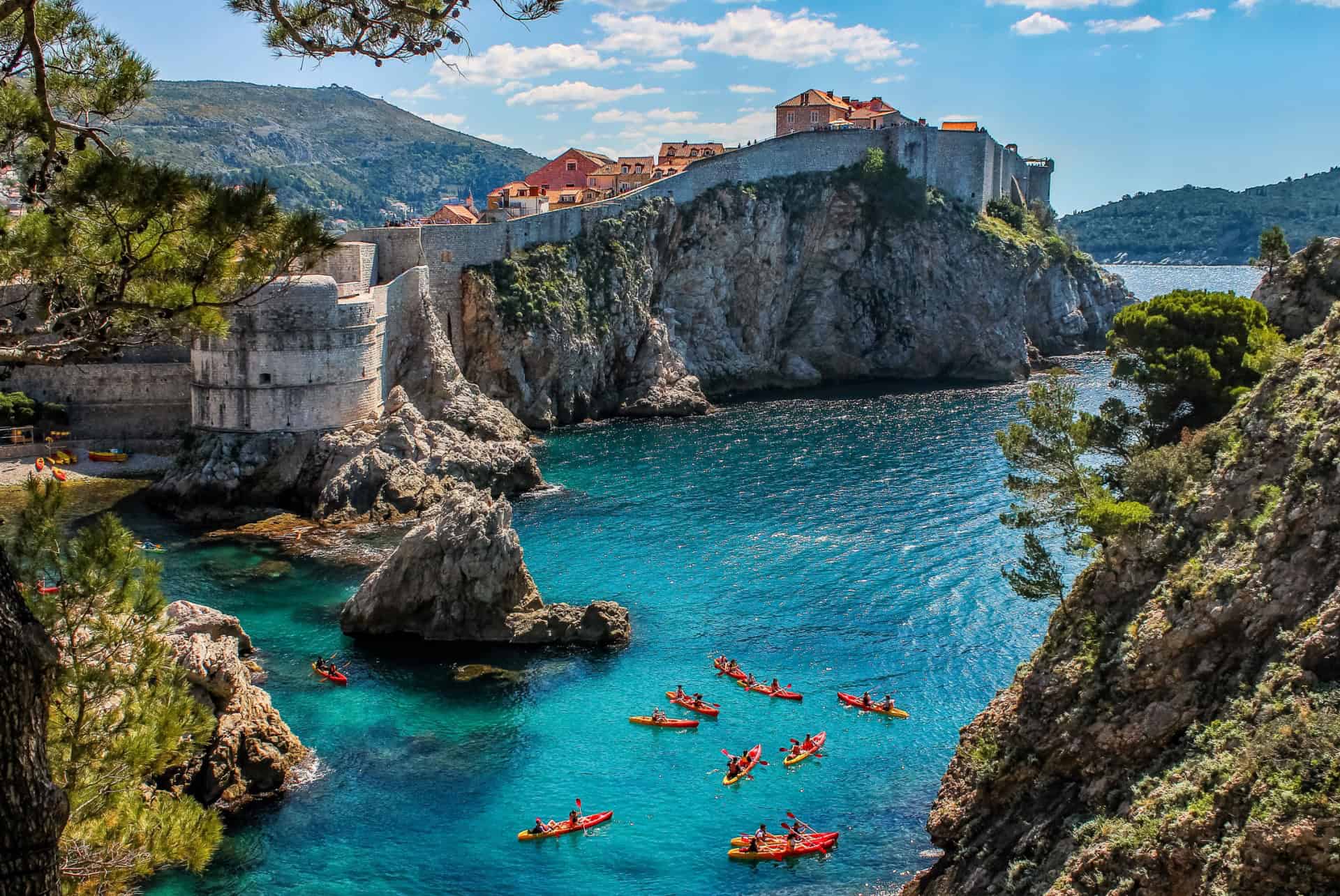 kayak croatie en juin