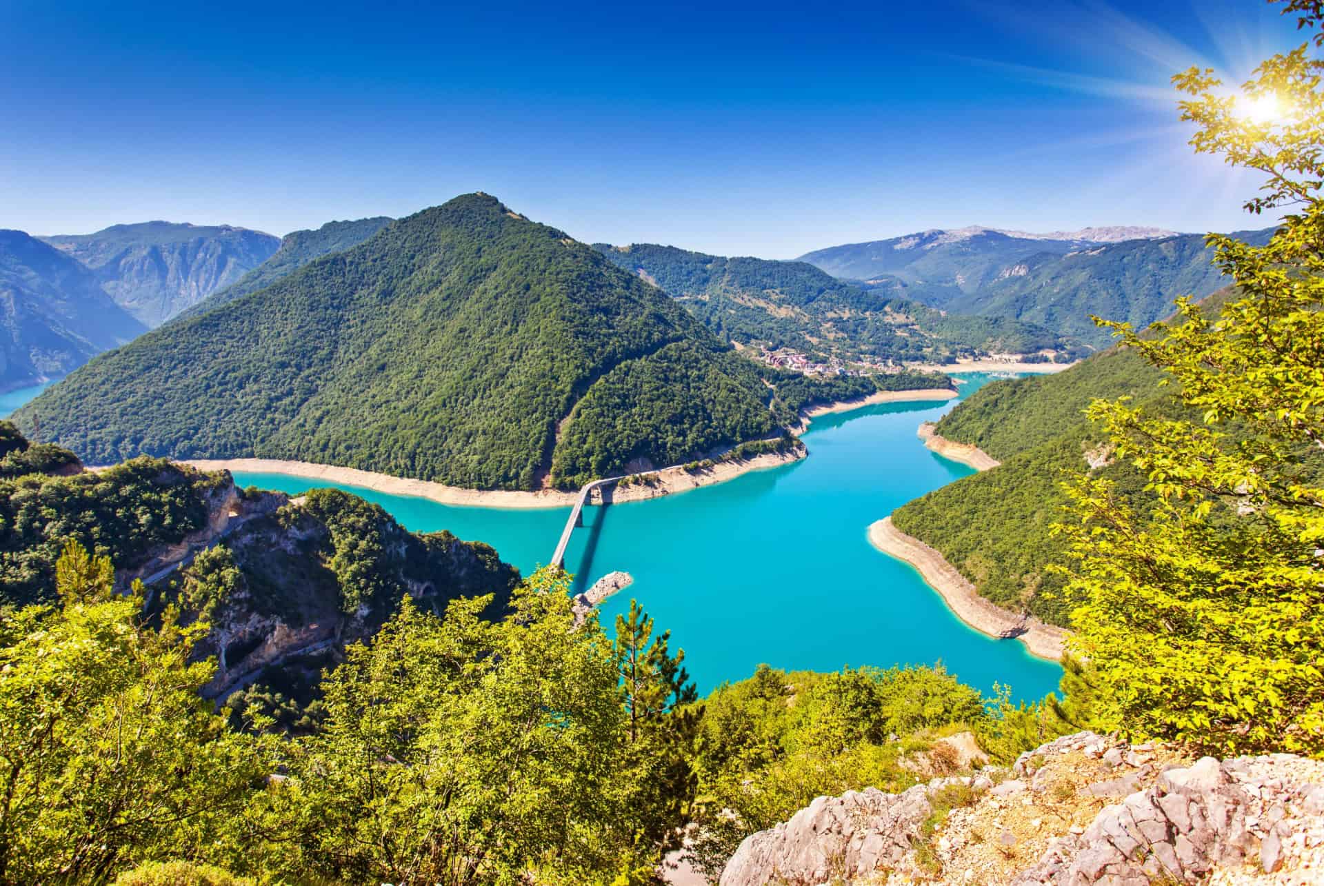 lac de piva montenegro
