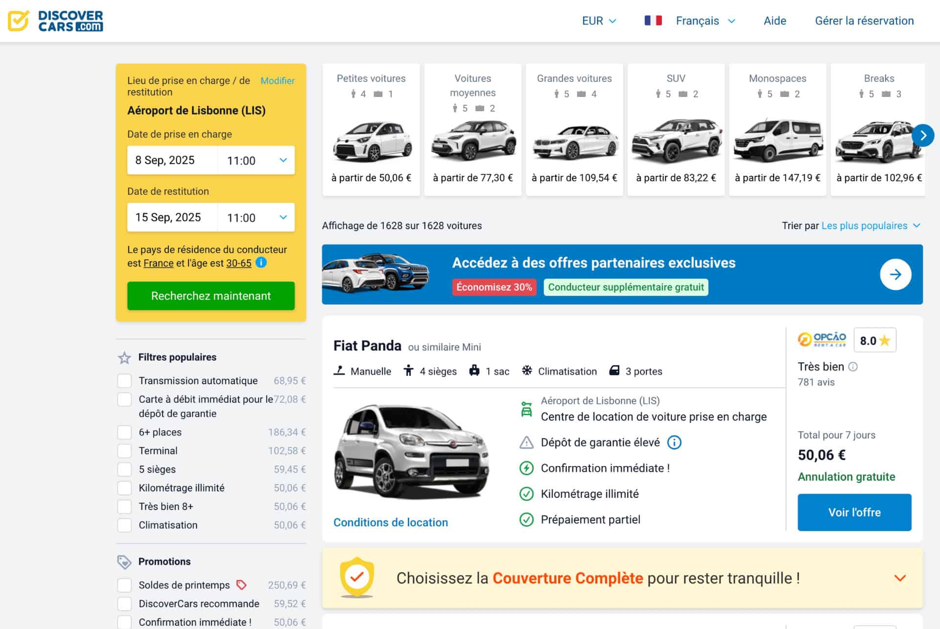 location discovercars