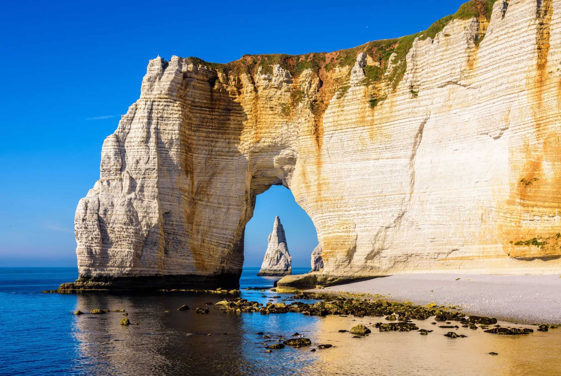 plage du tilleul etretat normandie