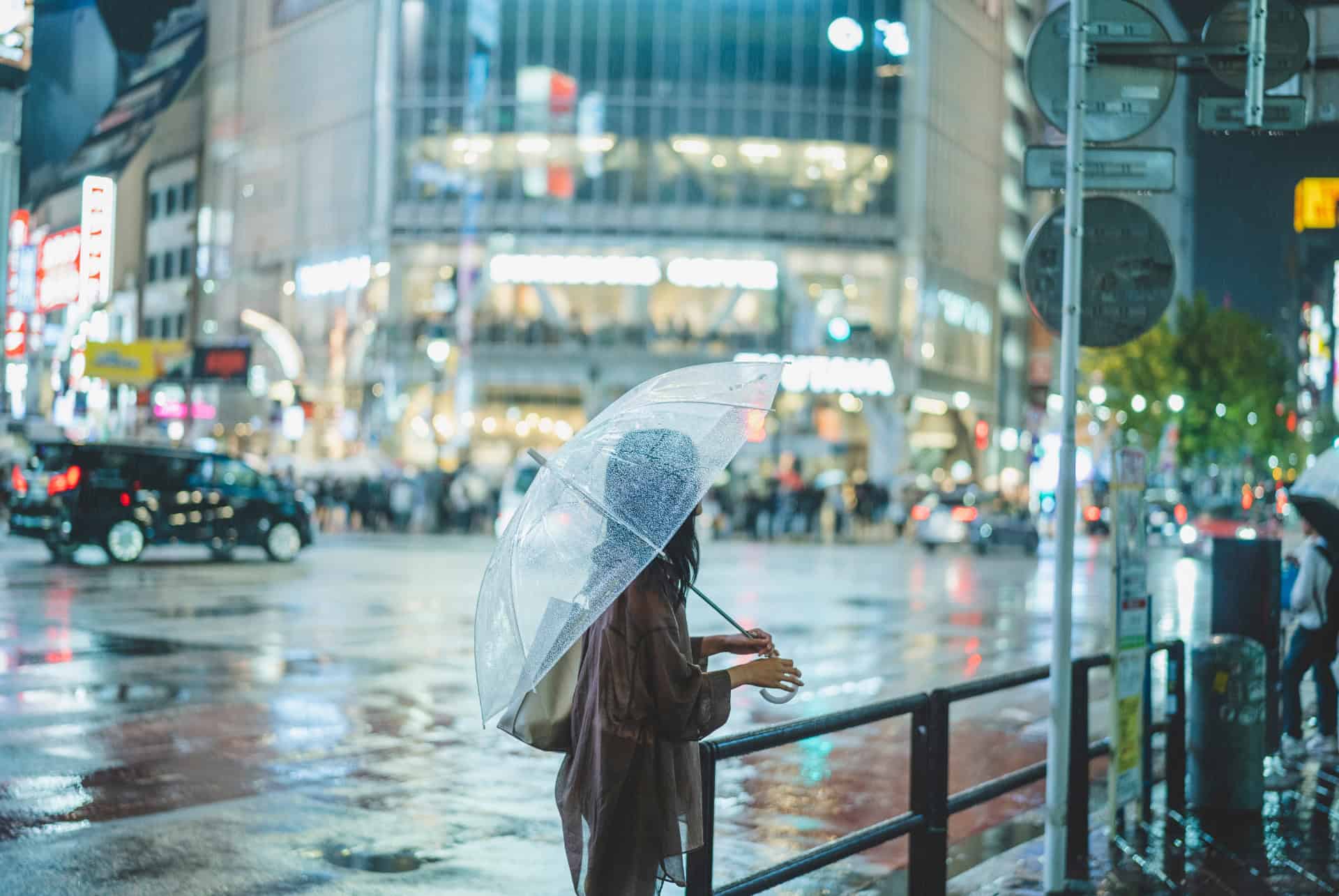 pluie a tokyo