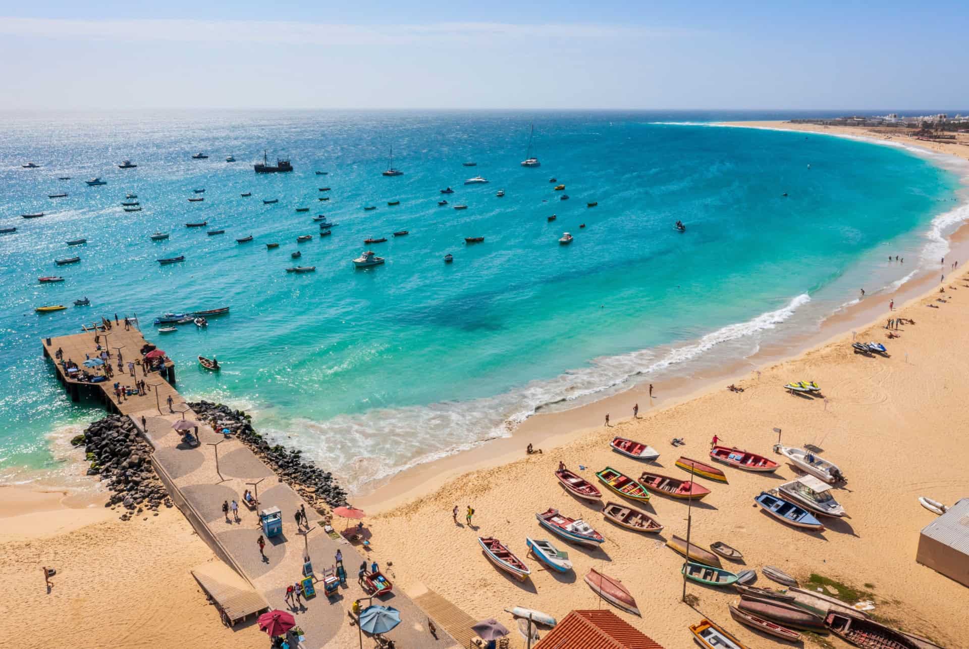 plus belles plages cap vert santa maria