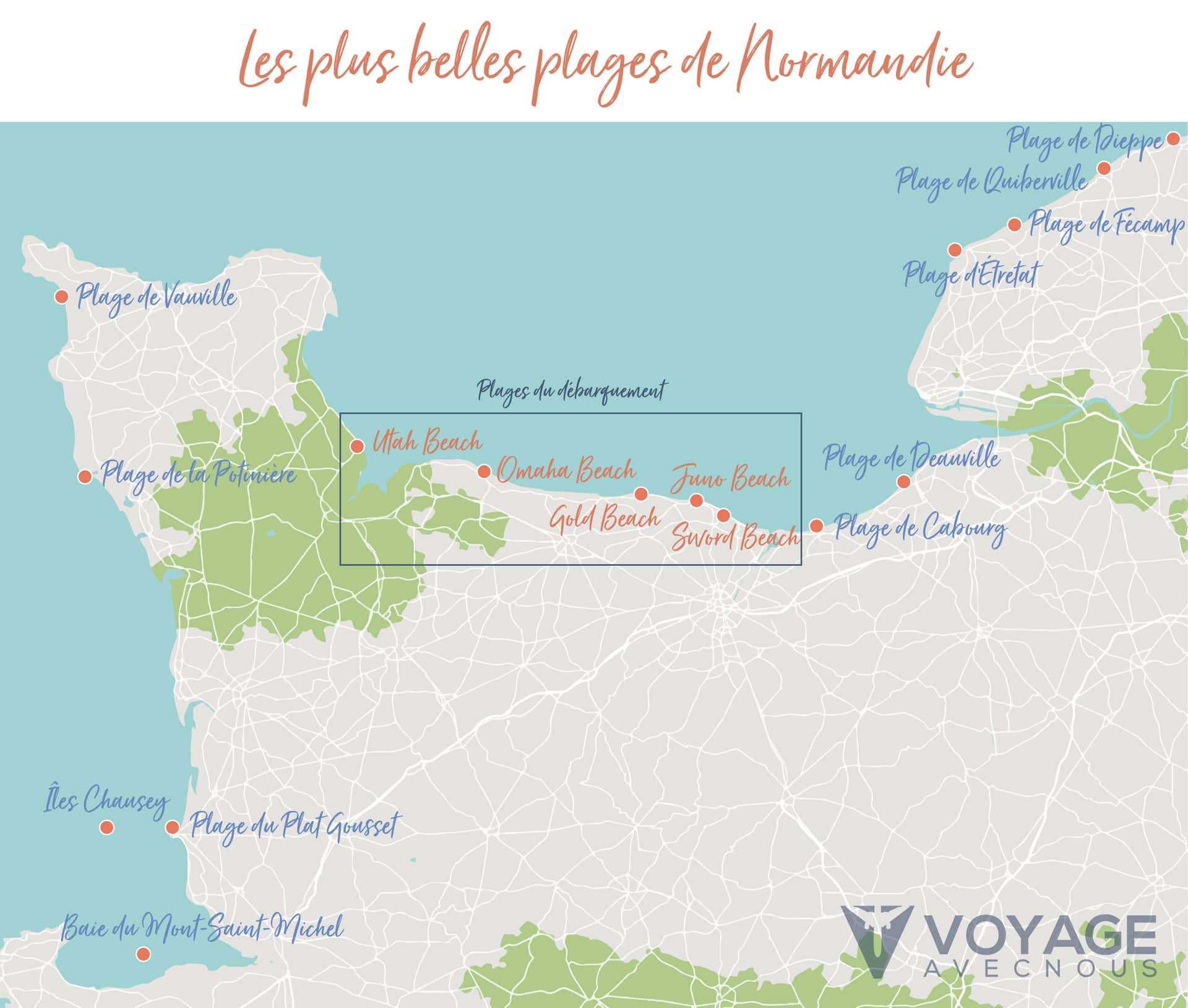 plus belles plages normandie