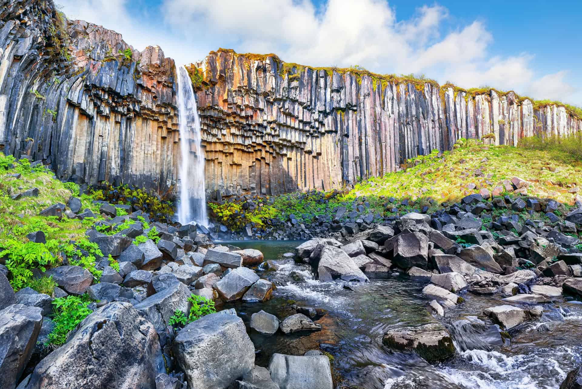 plus belles randonnees islande svartifoss 