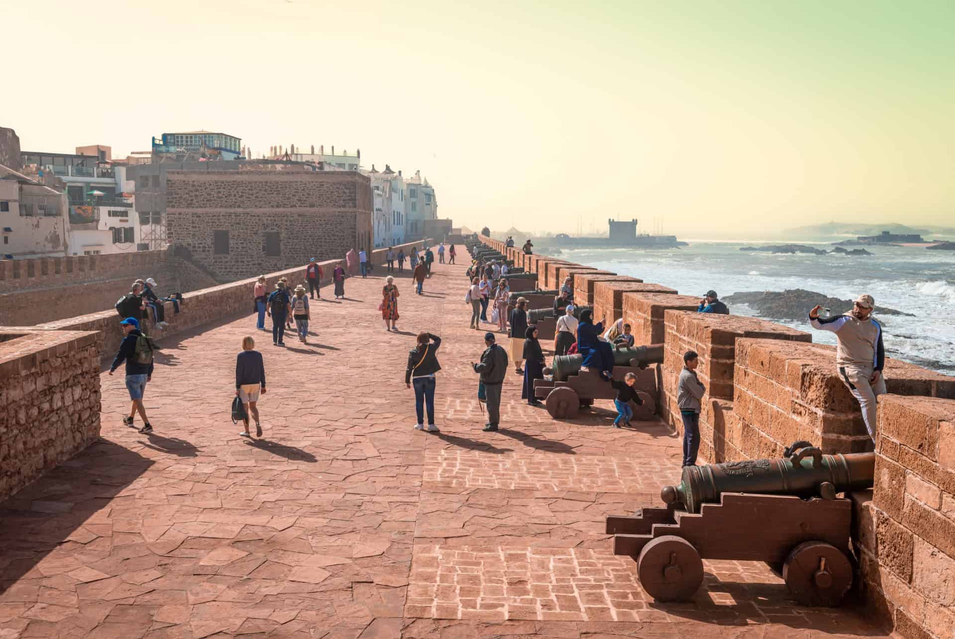 remparts a essaouira au maroc