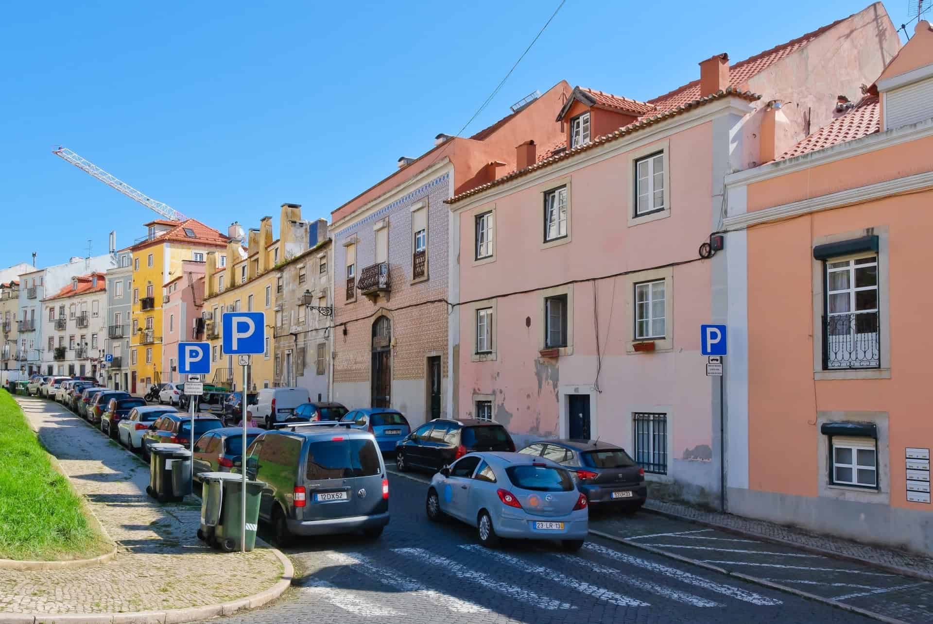 routes centre ville lisbonne