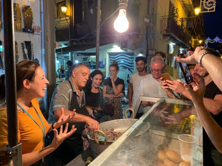 Visite gastronomique nocturne