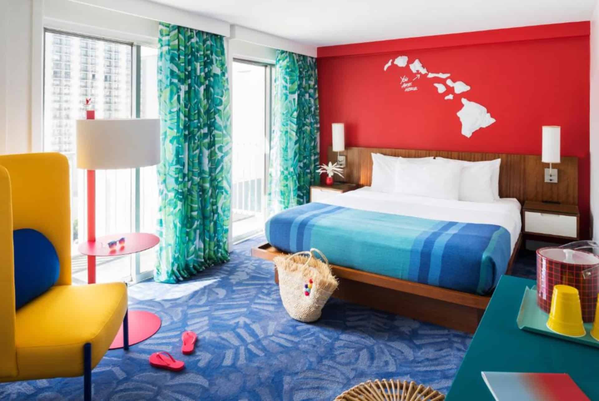 Shoreline Hotel Waikiki chambre