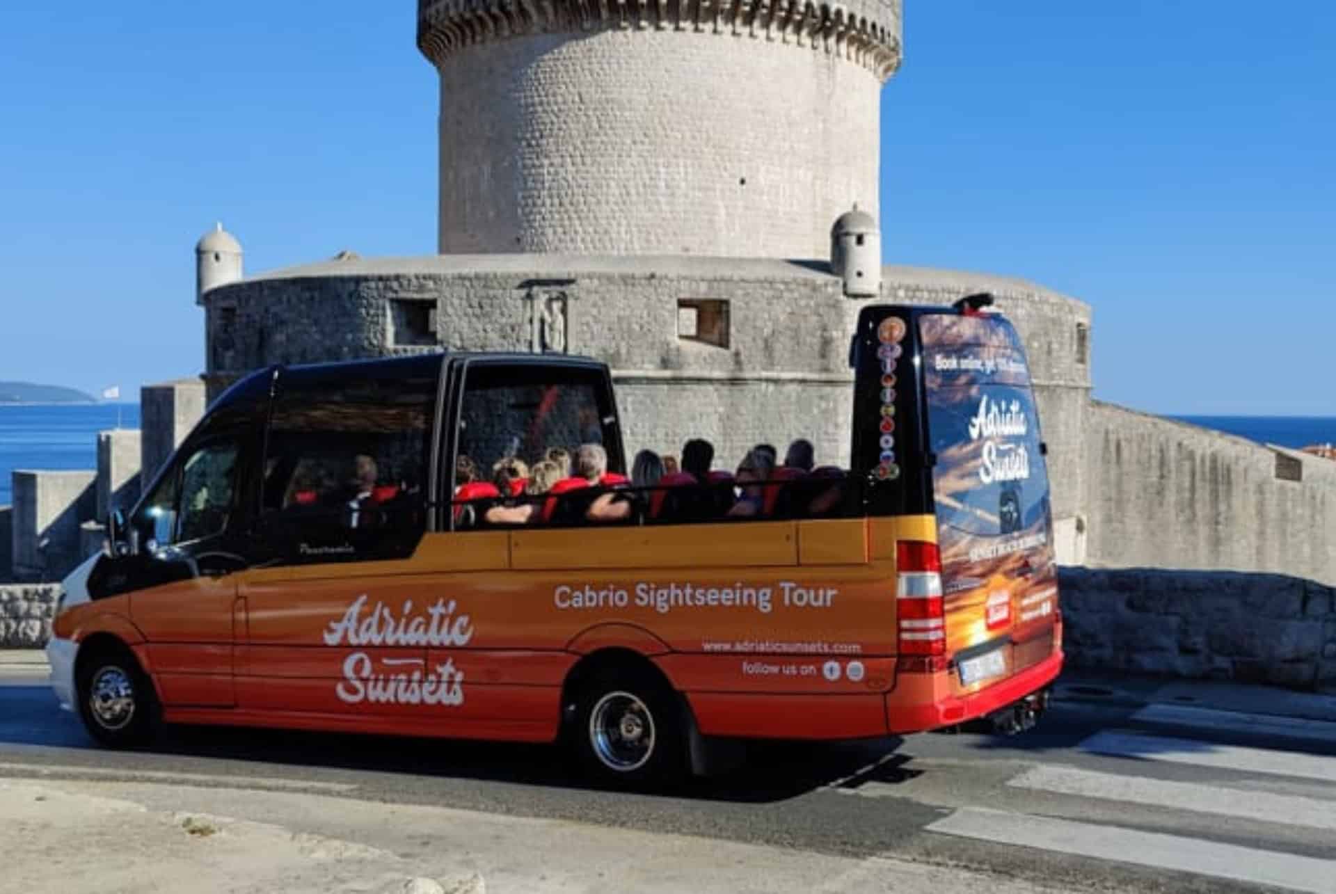 bus decapotable dubrovnik