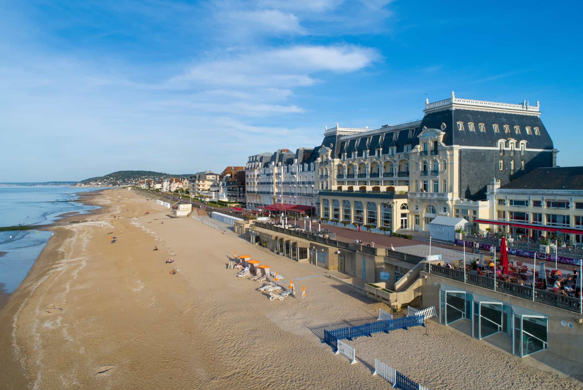 cabourg plage proche paris