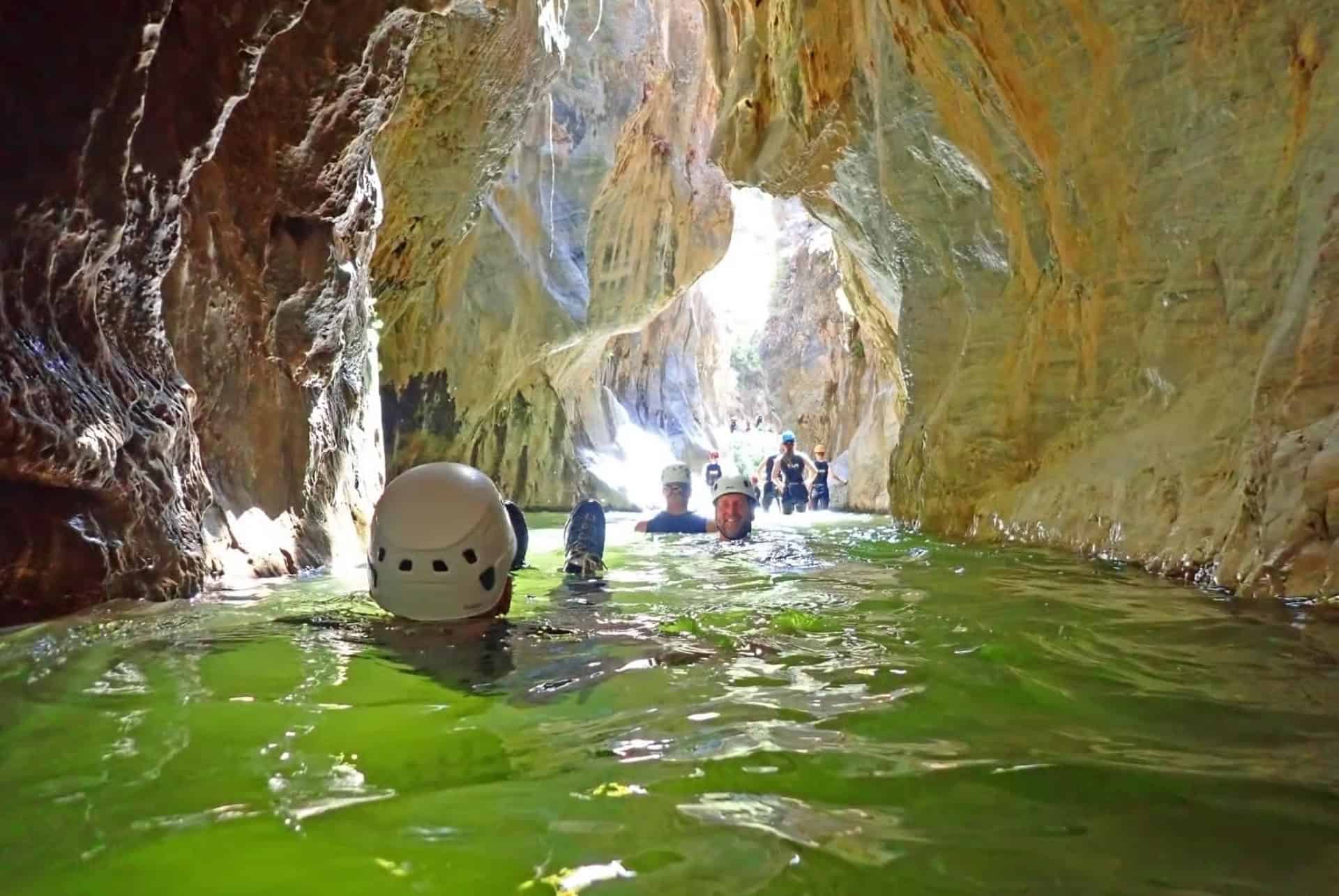 canyoning marbella