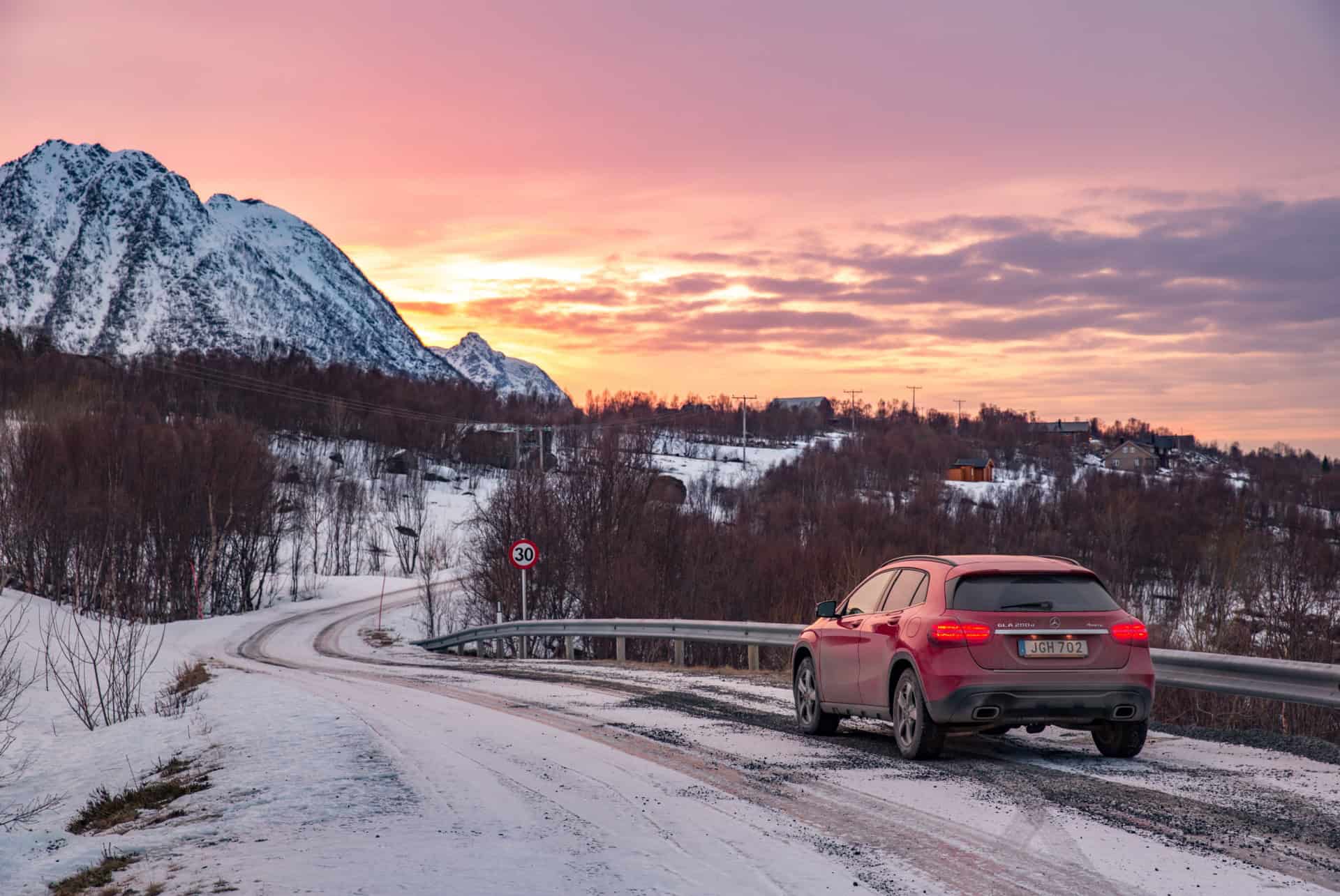 conduire road trip en scandinavie