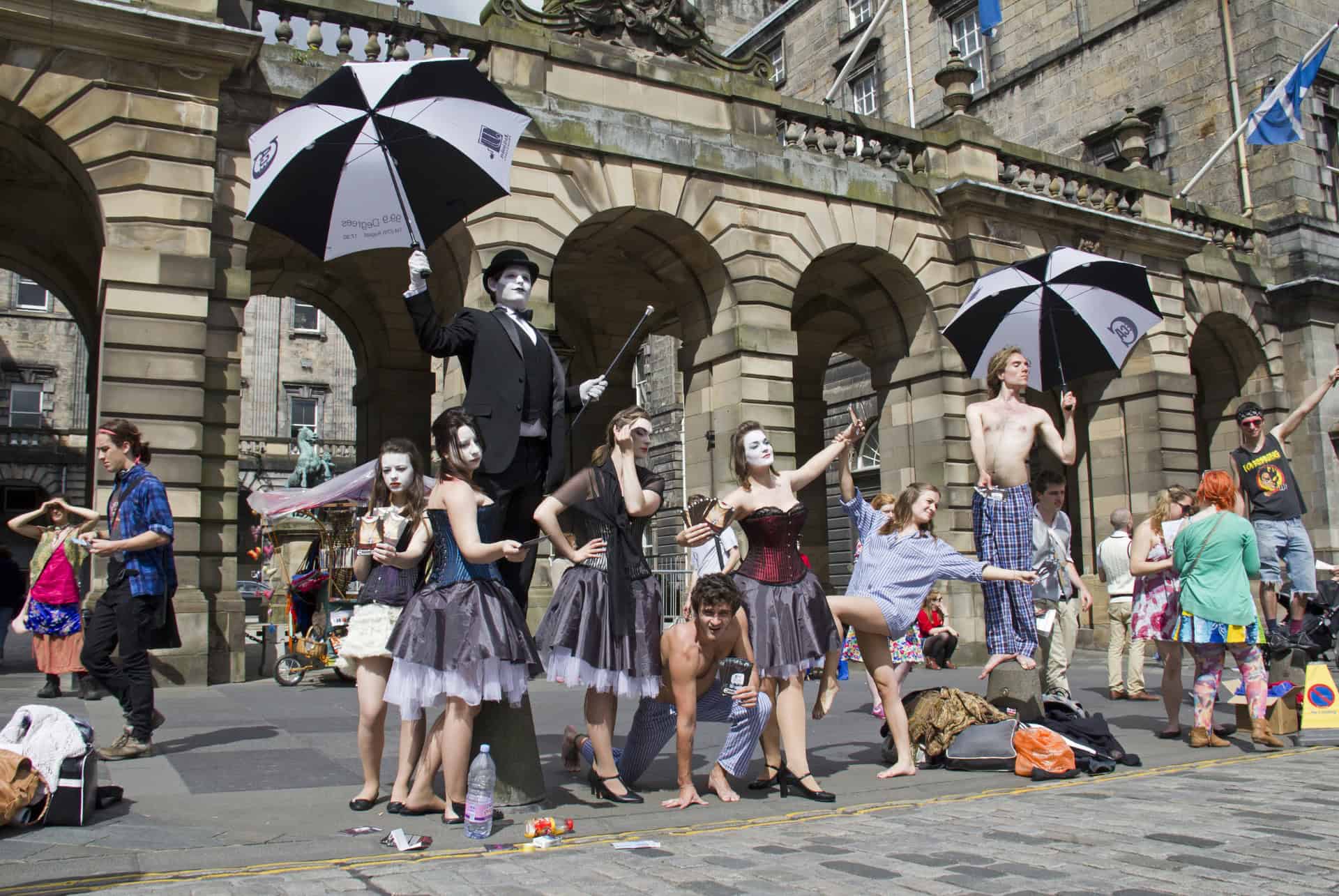 edimbourg en aout fringe festival