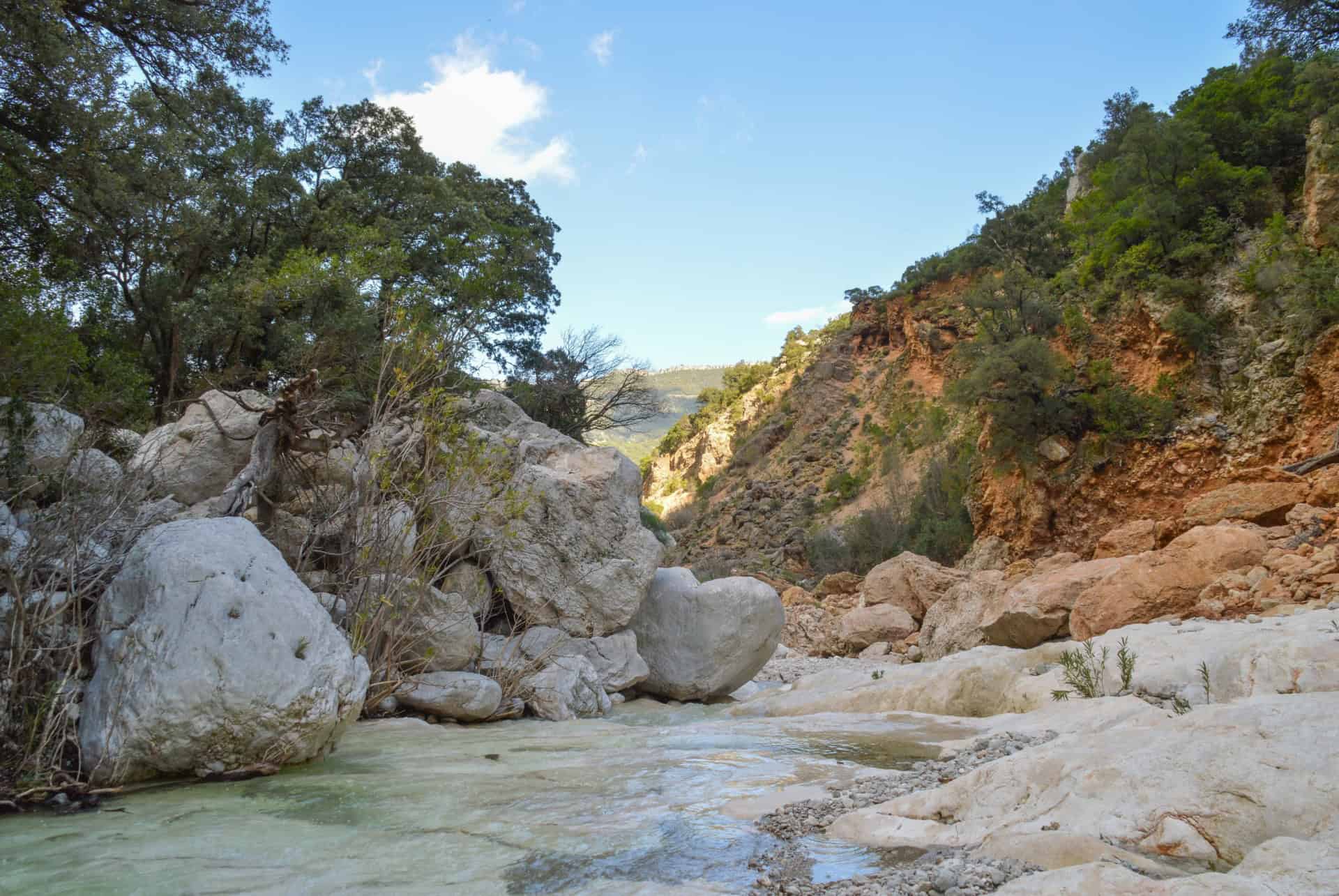 gorges de gorropu sardaigne