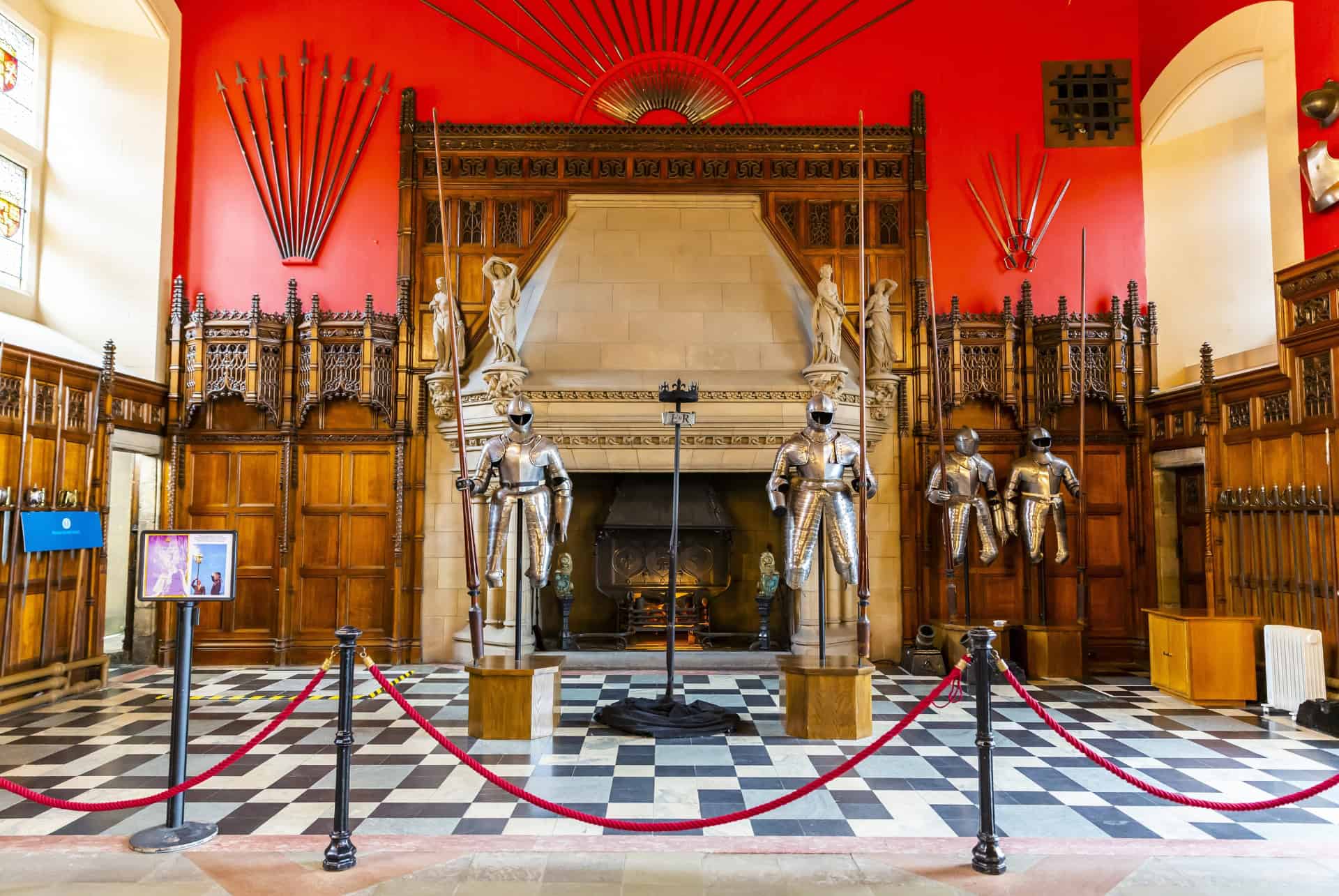 interieur chateau edimbourg