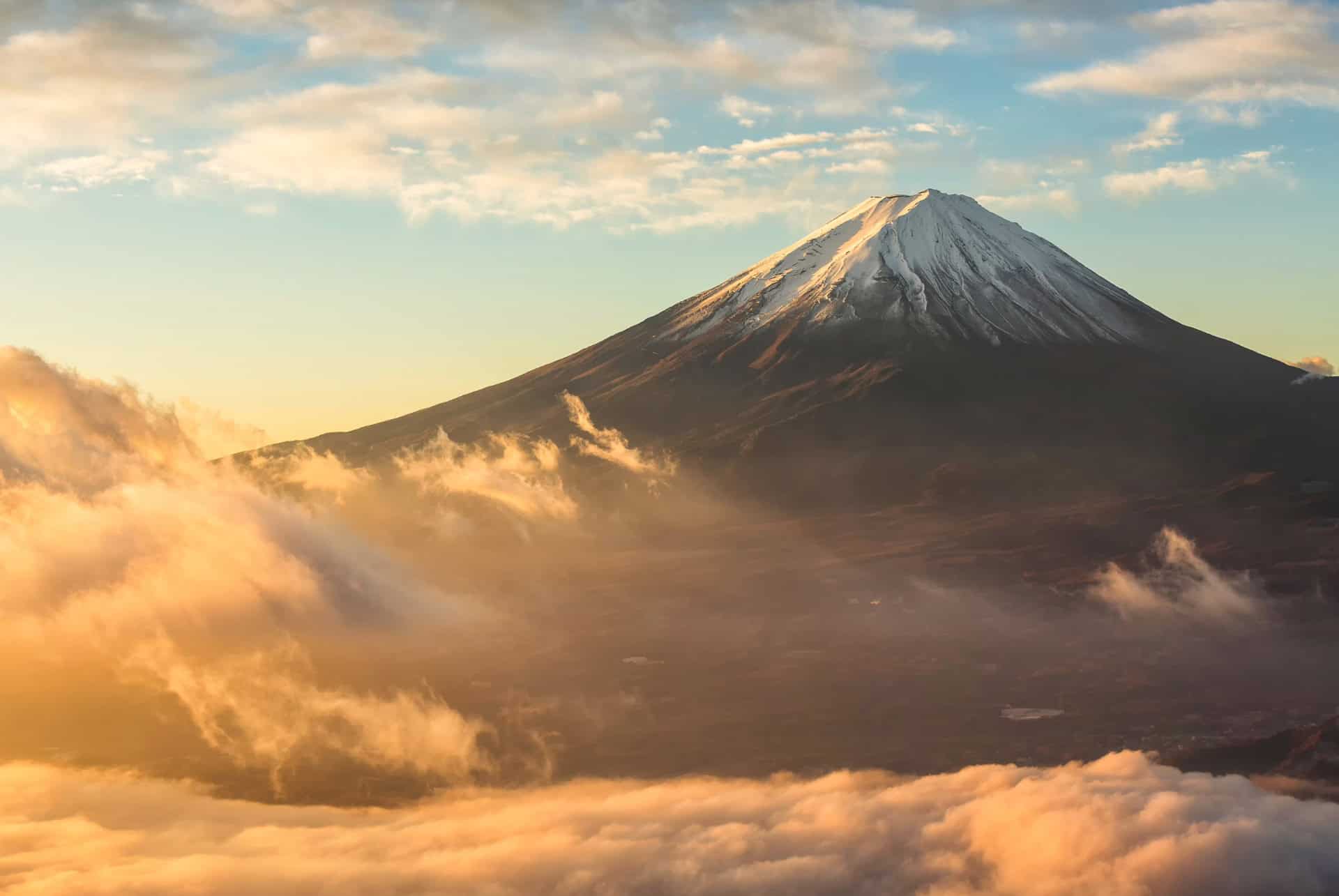 japon en aout mont fuji