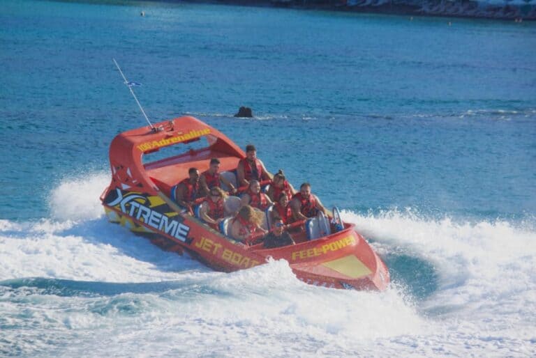 Excursion en jet boat