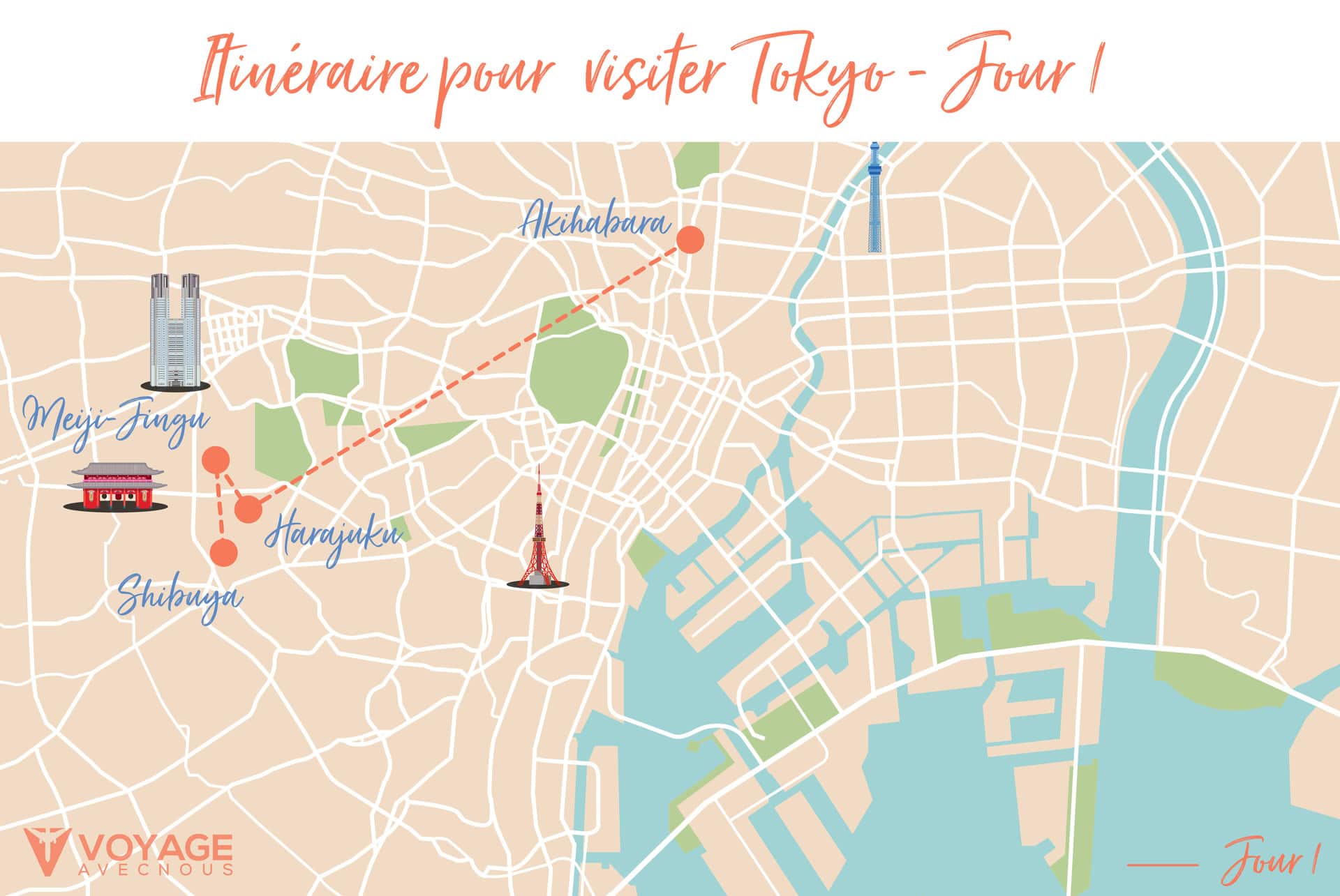 jour 1 tokyo