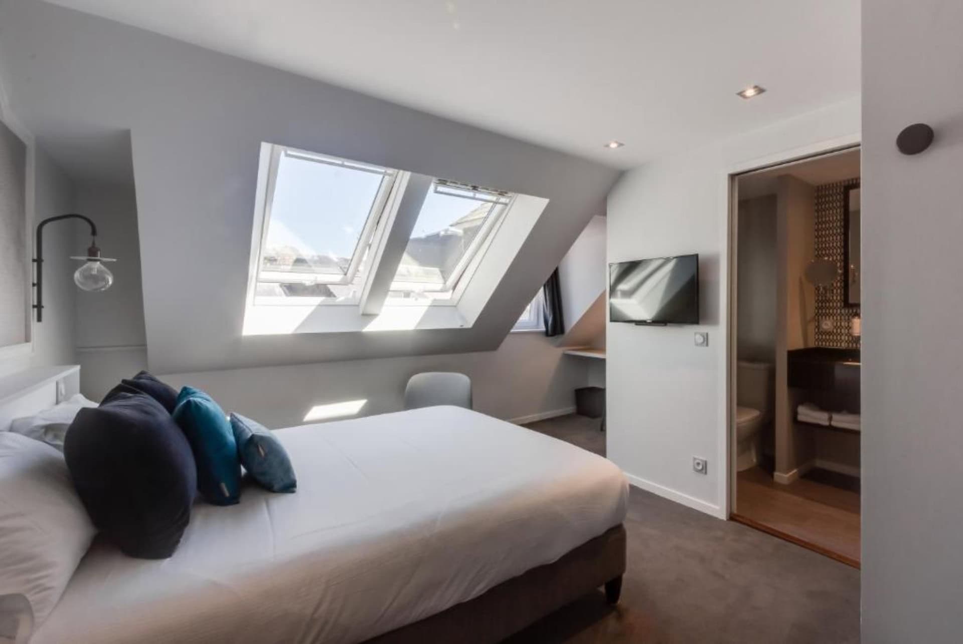 les 2 villas chambre
