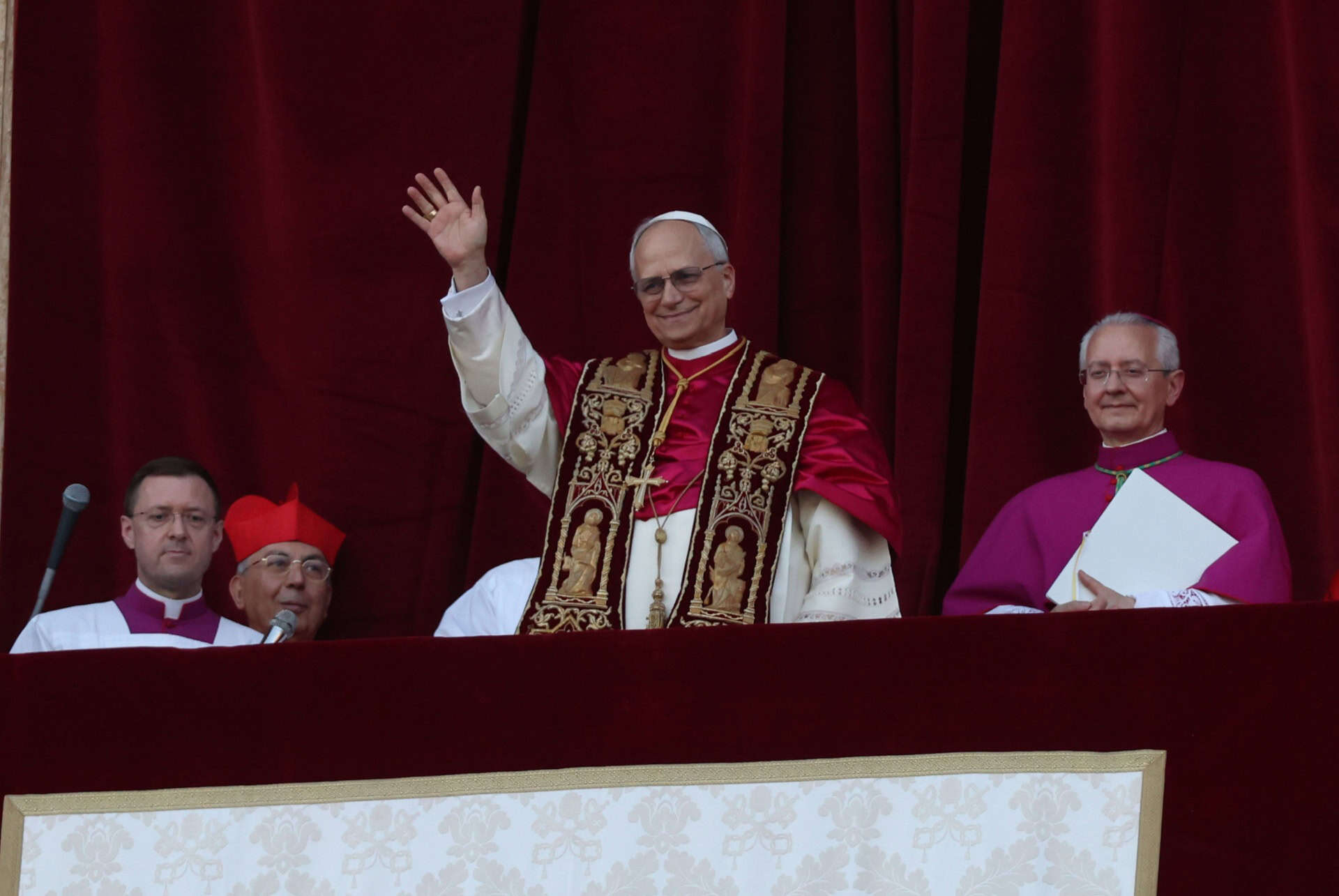 pape leon visiter le vatican