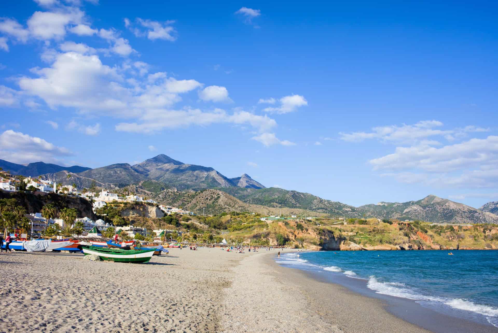plage de burriana visiter nerja