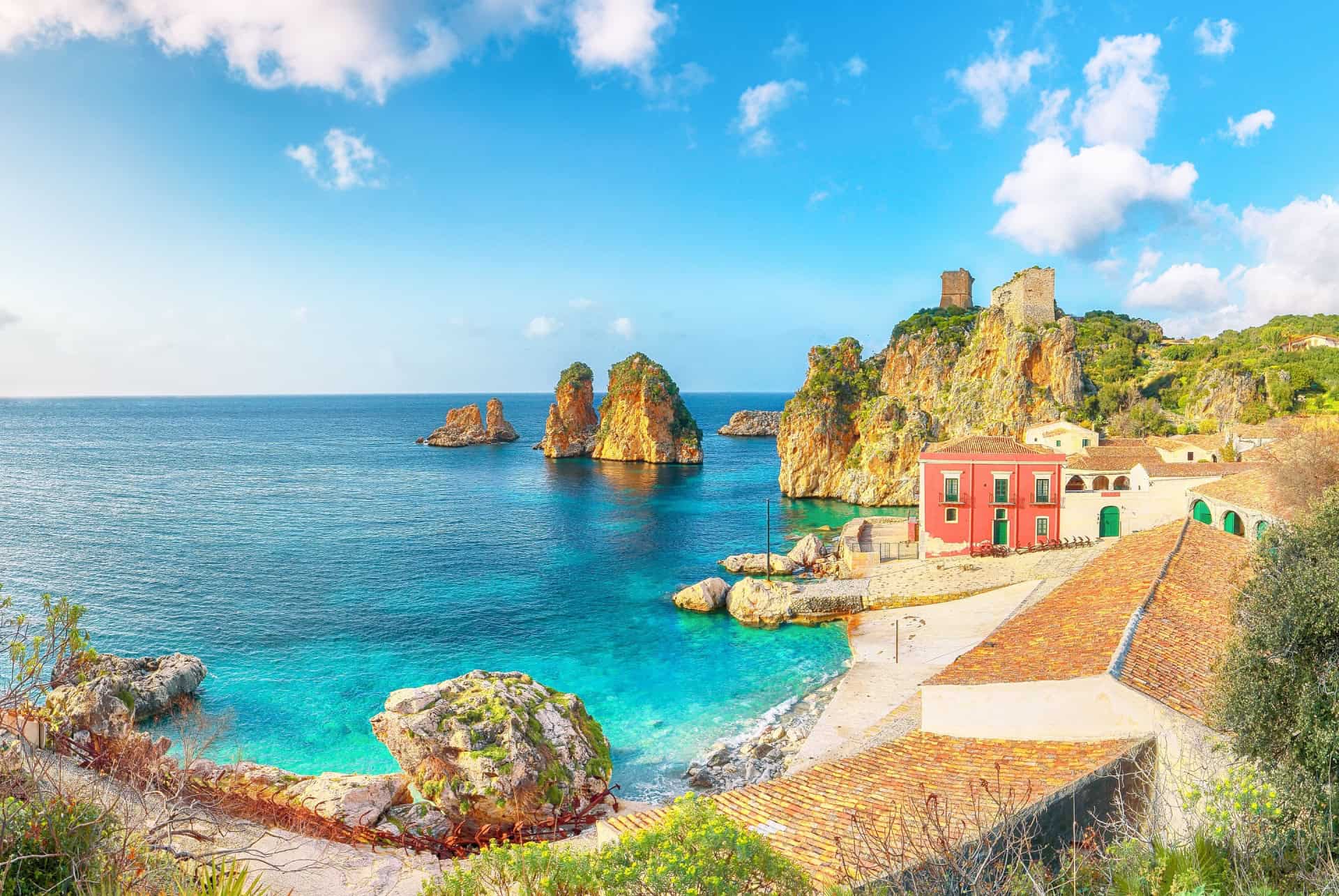 plage de scopello