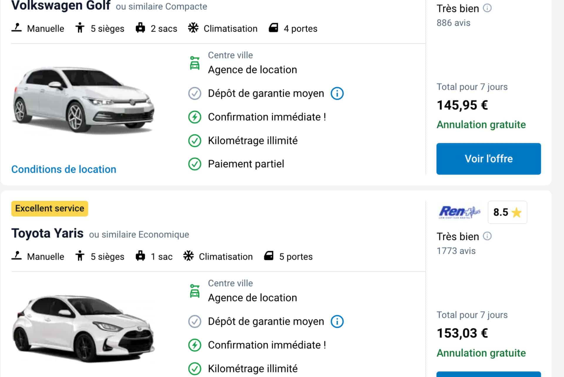 quel type de voiture