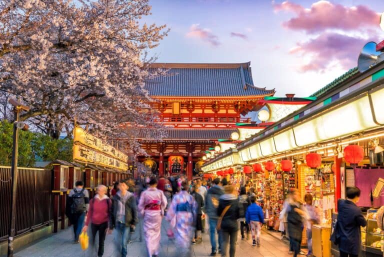 Visite d'Asakusa avec visite du temple Sensoji