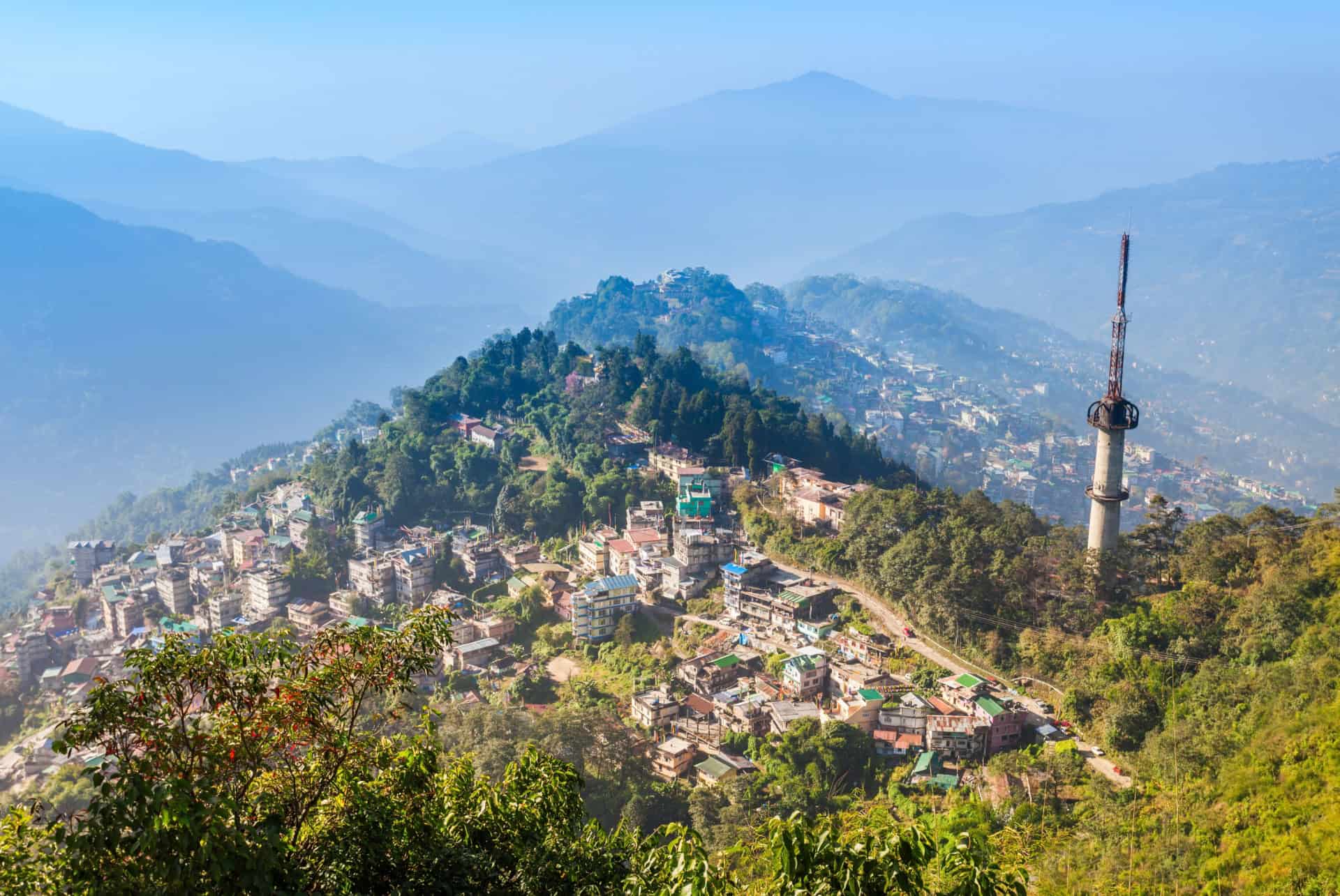 ville de gangtok sikkim inde