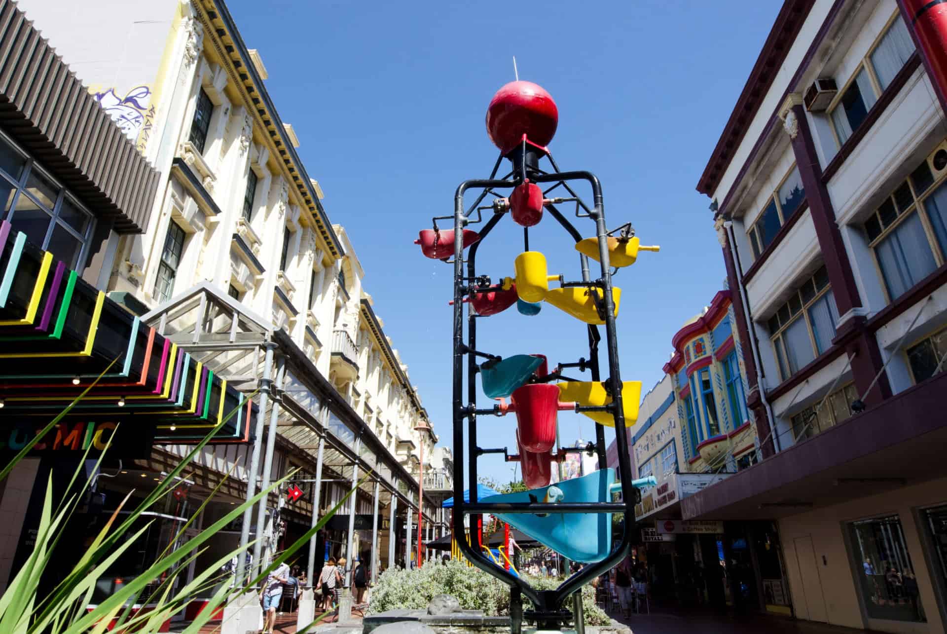 bucket fountain wellington