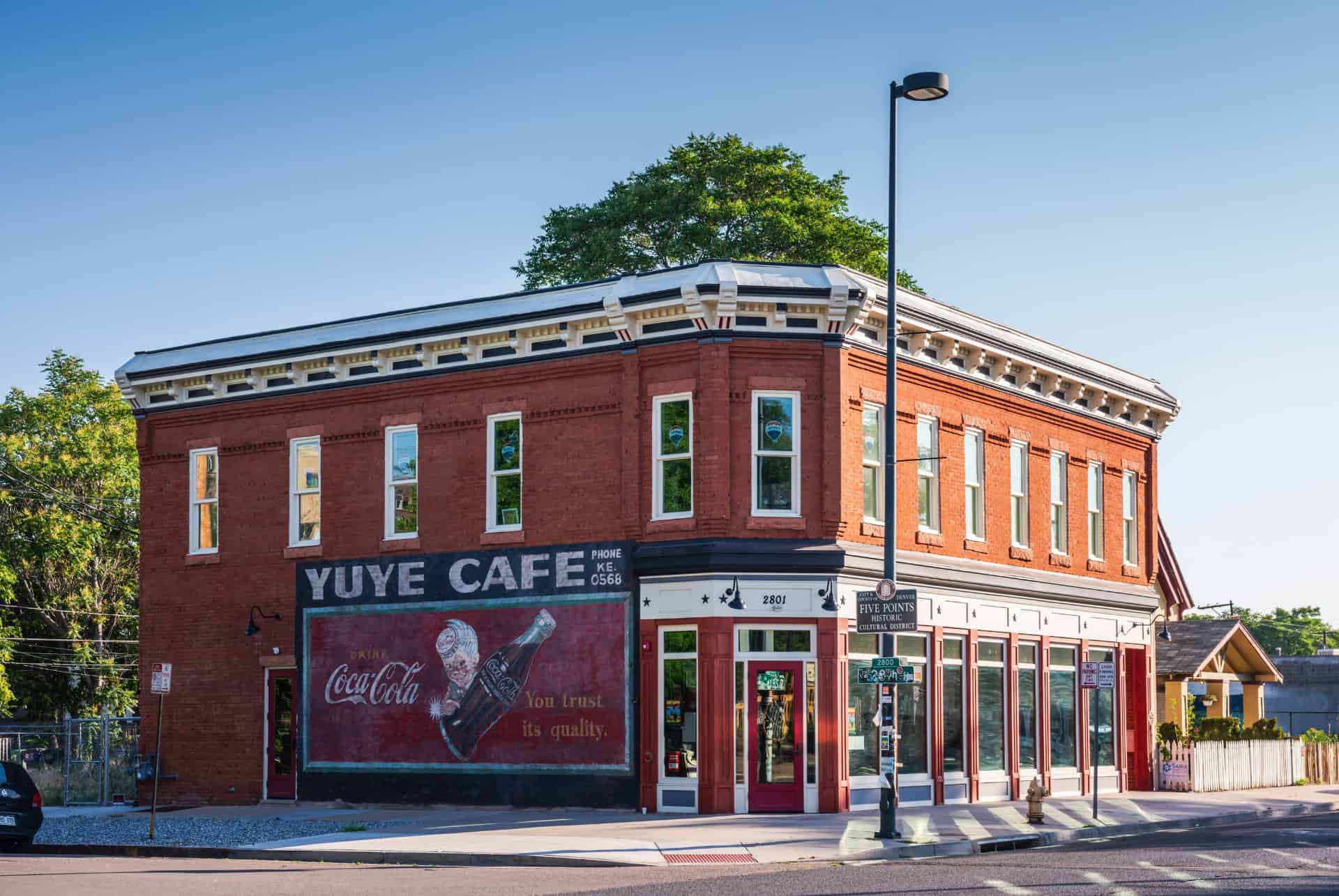cafe dans le quartier de five points