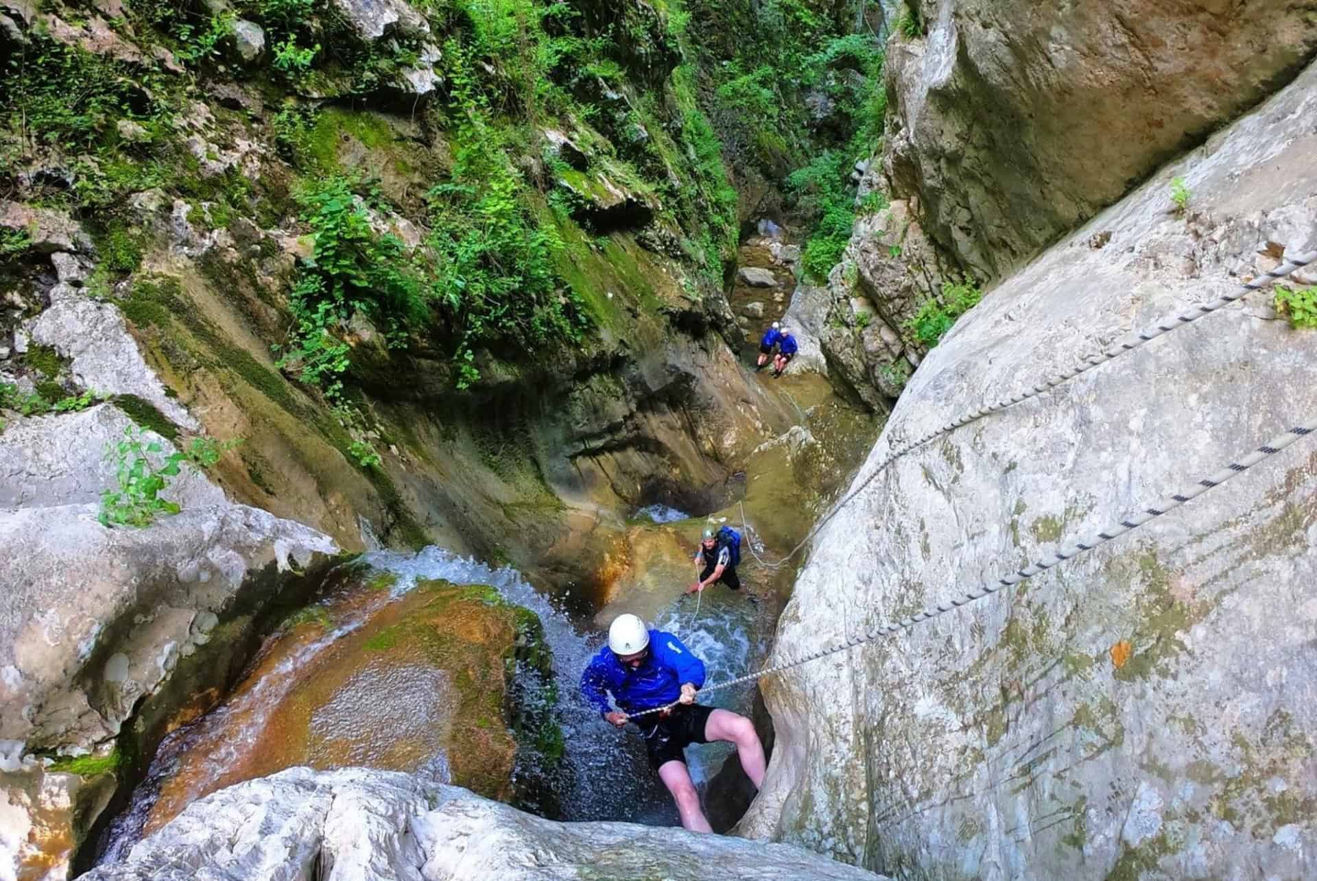 canyoning kotor