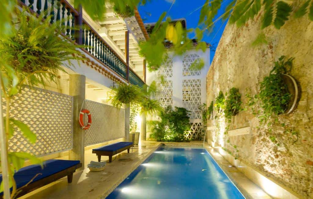 casa pizarro hotel dormir colombie
