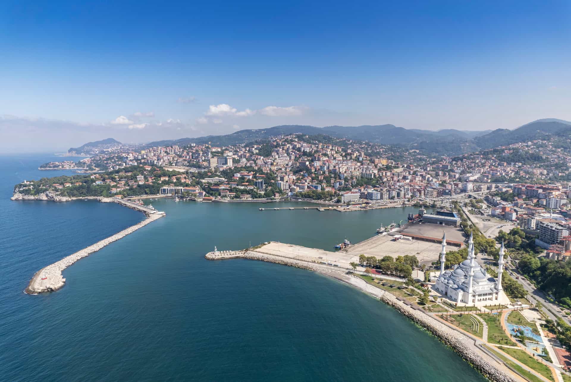 cotes turques sur la mer noire