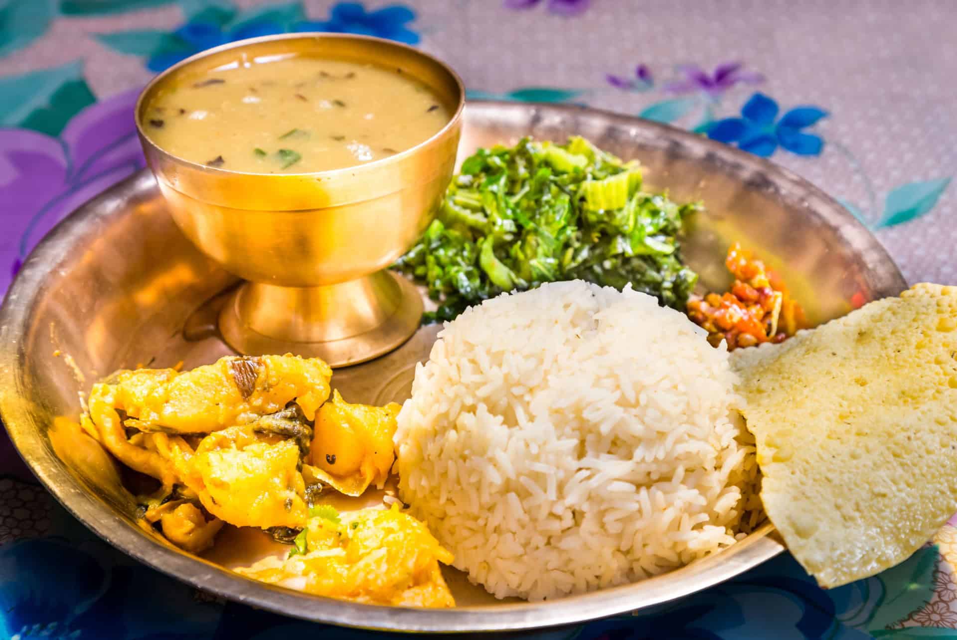dhal bhat specialite culinaire nepalaise