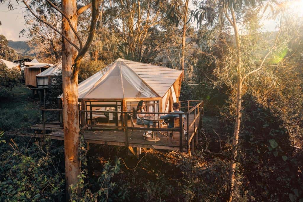 glamping lumbre dormir colombie