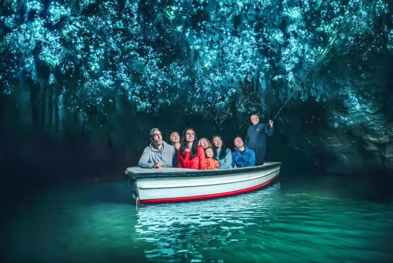 Visite guidée des grottes de Waitomo