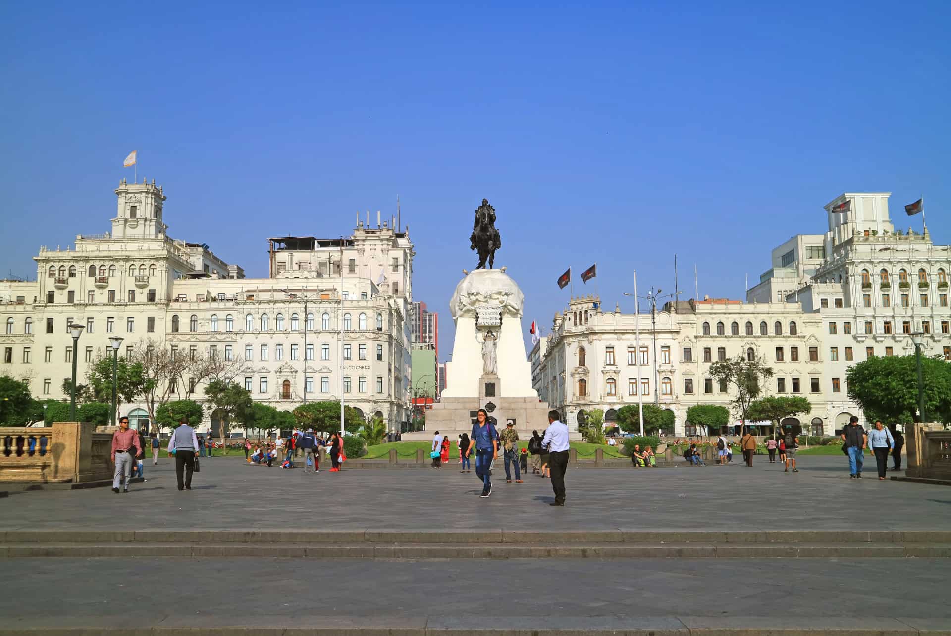 lima plaza san martin